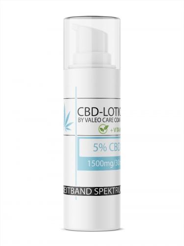 CBD Lotion / 30ml 5% CBD + Vitamina C y E
